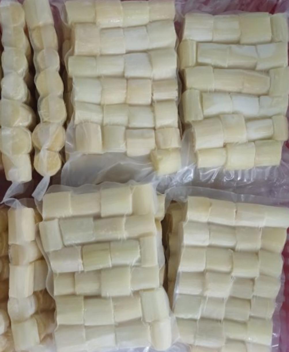 Frozen Sugarcane( Chopped) 1kg
